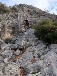 Muro - Vía Ferrata Monte Hacho - Lora de Estepa - RocJumper