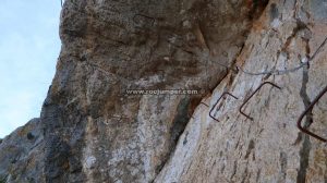 Desplome - Vía Ferrata La Pista o 100 Caños - Villanueva del Trabuco - RocJumper