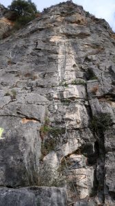 Tramo 1 Vertical - Vía Ferrata Montejaque - RocJumper