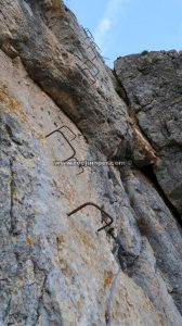 Desplome 2 - Vía Ferrata La Pista o 101 Caños - Villanueva del Trabuco - RocJumper