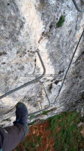 Tramo Vertical - Vía Ferrata Benalauría o del Canal - RocJumper