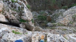 Después del desplome 2 - Vía Ferrata La Pista o 100 Caños - Villanueva del Trabuco - RocJumper