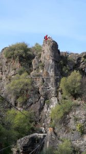 Tramo vertical - Vía Ferrata Atajate - RocJumper