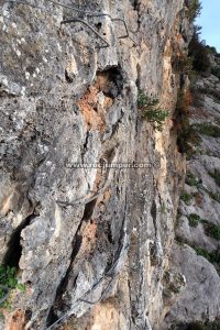 Z extraña - Vía Ferrata Nacimiento - Igualeja - RocJumper