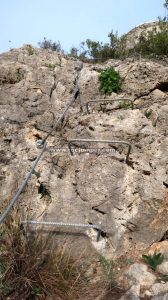  Tramo Vertical - Vía Ferrata La Planá - Casares - RocJumper