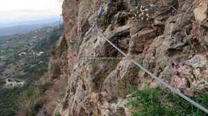 Flanqueo - Vía Ferrata La Planá II - Casares - RocJumper