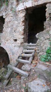 Escaleras de madera - Vía Ferrata Tajo de Ronda - Sevillana - Escalerilla de la Muerte - Ronda - RocJumper