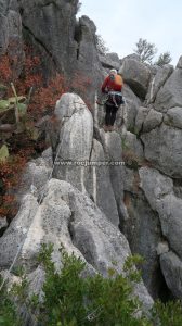 Resaltes - Vía Ferrata Castillo del Águila - Gaucín - RocJumper