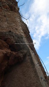 Tramo Vertical - Vía Ferrata Tajo de Ronda - Sevillana - Escalerilla de la Muerte - Ronda - RocJumper