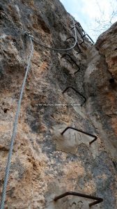 Desplome - Vía Ferrata Tajo de Ronda - Sevillana - Escalerilla de la Muerte - Ronda - RocJumper