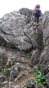 Subida - Vía Ferrata Sierra del Hacho - Gaucín - RocJumper