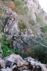 Puente Mono - Parte 2 - Tramo 1 - Vía Ferrata La Pita - Villanueva del Trabuco - RocJumper