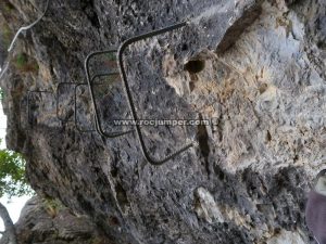 Desplome 2 - Vía Ferrata Sierra del Hacho - Gaucín - RocJumper