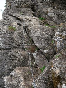 Flanqueos - Vía Ferrata Sierra del Hacho - Gaucín - RocJumper