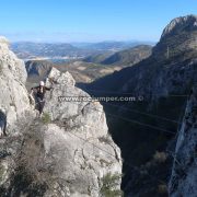 047 Via Ferrata Tajo Reloj Cuevas San Marcos Rocjumper