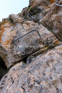 Diedro - Tramo 3 - Vía Ferrata La Pita - Villanueva del Trabuco - RocJumper