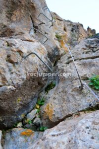 Diedro - Tramo 3 - Vía Ferrata La Pita - Villanueva del Trabuco - RocJumper