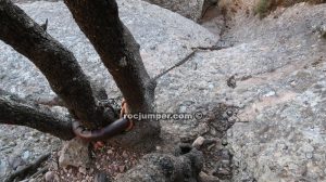 Pas dels Barrots - Travesía Agulles i Frares Encantats - Montserrat - RocJumper