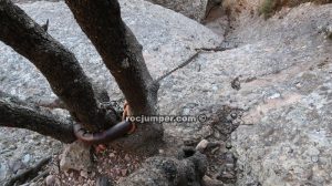 Pas dels Barrots - Travesía Agulles i Frares Encantats - Montserrat - RocJumper