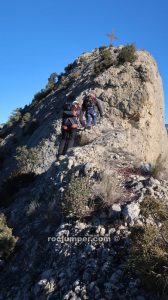 Roc de les Tres Creus - Integral Cresta Serra les Canals - Oliana - RocJumper