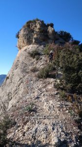 Vía Ferrata Serra de les Canals- Integral Cresta Serra les Canals - Oliana - RocJumper