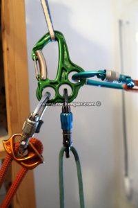 Sin Carga triaxial Grivel VLAD - RocJumper