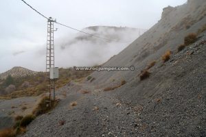 Aproximación torres elétricas - Barranco Ligero o Amoladoras - Canales - Granada - RocJumper