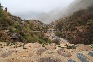 Primera represa - Barranco Ligero o Amoladoras - Canales - Granada - RocJumper