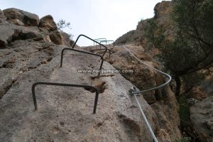 Desplome - Vía Ferrata El Chorro o Caminito del Rey - RocJumper