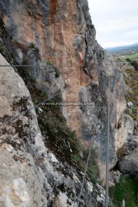 Puente tibetano - Vía Ferrata Pueblos de Moclín - RocJumper