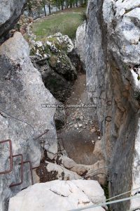 Travesía llanto de Bebe - Vía Ferrata Fuente Vieja - Moclín - RocJumper