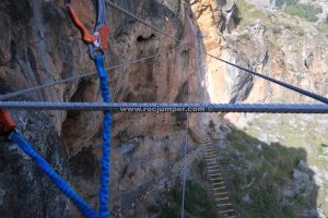 Puente Tibetano - Vía Ferrata La Colmena - Quéntar - RocJumper