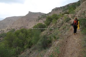 Sendero - Barranco del Buho o El Santo - Pizarra - RocJumper