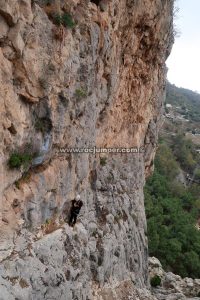 Flanqueo Diagonal - Vía Ferrata El Chorro o Caminito del Rey - RocJumper