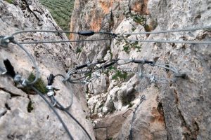 Tirolina - Vía Ferrata Pueblos de Moclín - RocJumper