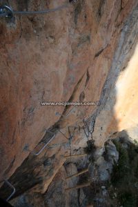 Destrepe - Vía Ferrata La Colmena - Quéntar - RocJumper