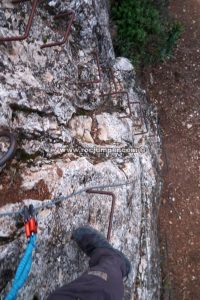 Vía de Escape - Vía Ferrata Fuente Vieja - Moclín - RocJumper