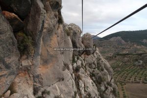 Tirolina - Vía Ferrata Pueblos de Moclín - RocJumper