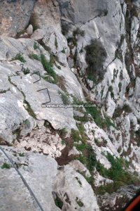 Bajada Equipada - Vía Ferrata Pueblos de Moclín - RocJumper