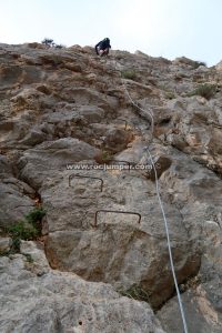 Tramo Vertical - Vía Ferrata El Chorro o Caminito del Rey - RocJumper