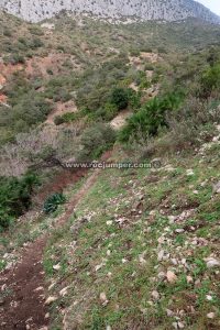 Sendero retorno - Vía Ferrata El Chorro o Caminito del Rey - RocJumper