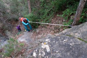 Cuerda Fija 4 - Barranc del Boter - Oliana - RocJumper