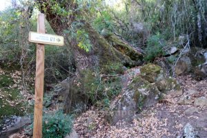 Palo indicador - Vía Ferrata El Caimán - El Colmenar - RocJumper