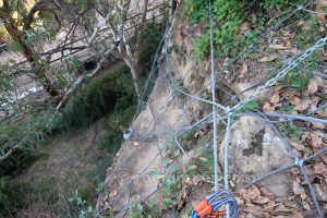 Bajada - Vía Ferrata El Caimán - El Colmenar - RocJumper