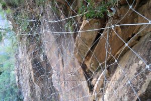 Flanqueo - Vía Ferrata El Caimán - El Colmenar - RocJumper