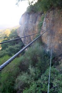 Puente Mono - Vía Ferrata El Caimán - El Colmenar - RocJumper