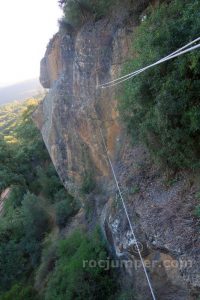 Puente Mono - Vía Ferrata El Caimán - El Colmenar - RocJumper