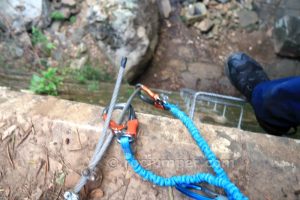 Bajada retorno - Vía Ferrata El Caimán - El Colmenar - RocJumper