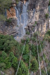 Puente Tibetano Mirador de los Buitres - Vía Ferrata La Mina - Villahermosa del Río - RocJumper