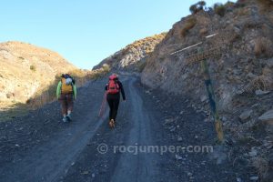 Aproximación pista - Barranco de la Mina - Albuñol - RocJumper